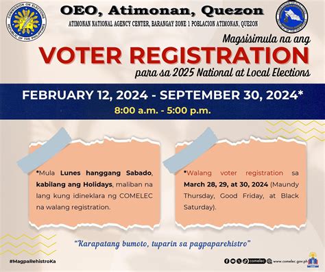 atimonan national agency center|VOTER'S REGISTRATION .
